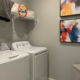 Laundry Room in Gold Model Apartment at Dwell Oviedo